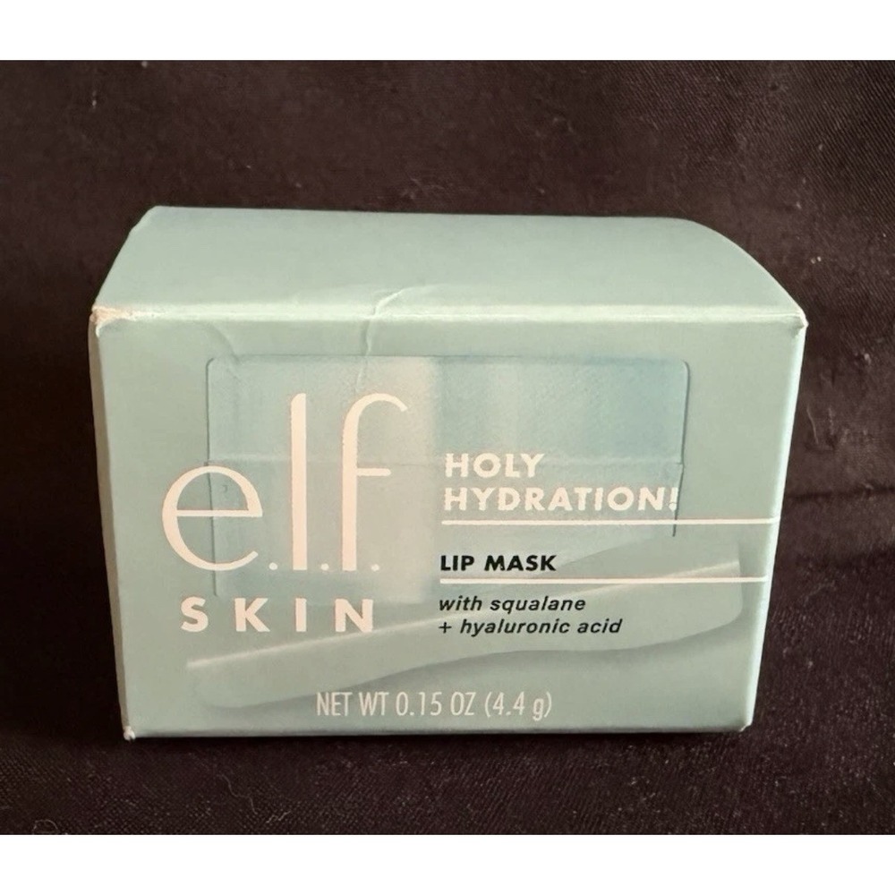e.l.f. SKIN Holy Hydration! Lip Mask Squalane + Hyaluronic Acid. 0.15 oz. NIB